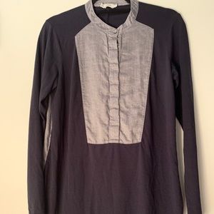 Vince two tone long sleeve tee